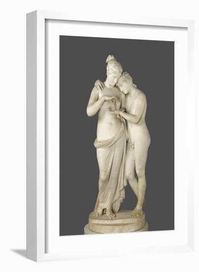 L'Amour et Psyché dit aussi Vénus et Adonis-Antonio Canova-Framed Giclee Print