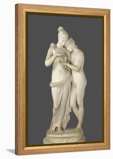 L'Amour et Psyché dit aussi Vénus et Adonis-Antonio Canova-Framed Premier Image Canvas