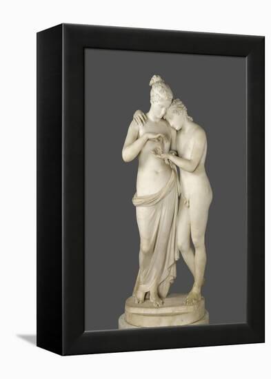 L'Amour et Psyché dit aussi Vénus et Adonis-Antonio Canova-Framed Premier Image Canvas