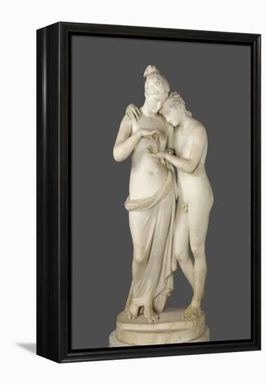 L'Amour et Psyché dit aussi Vénus et Adonis-Antonio Canova-Framed Premier Image Canvas