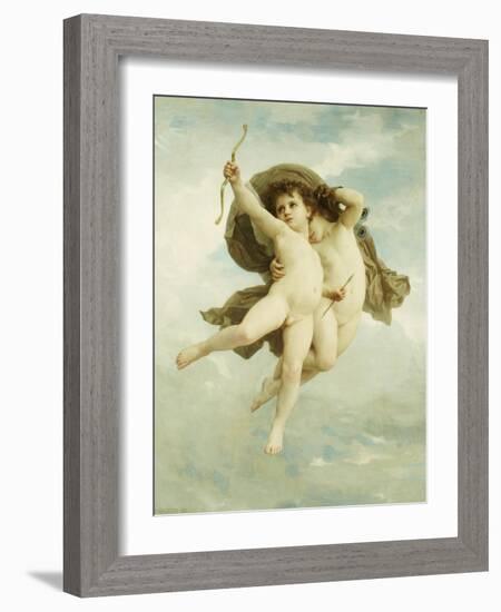 L'Amour Vainqueur, 1886-William Adolphe Bouguereau-Framed Giclee Print