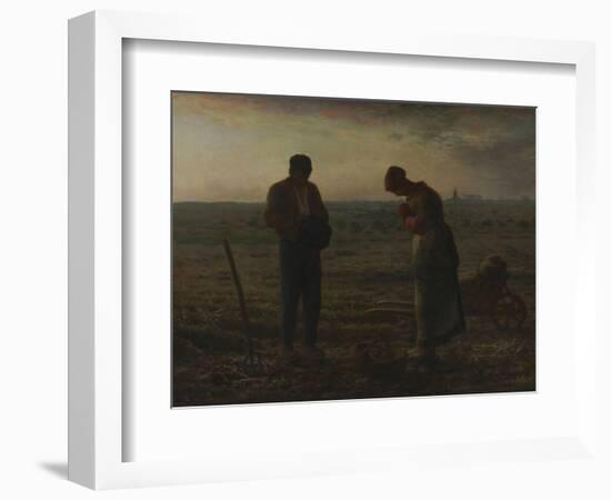 L'Ang?s-Jean-François Millet-Framed Giclee Print