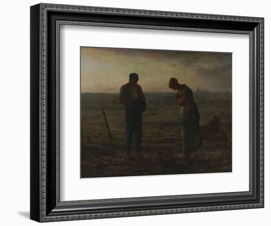 L'Ang?s-Jean-François Millet-Framed Giclee Print