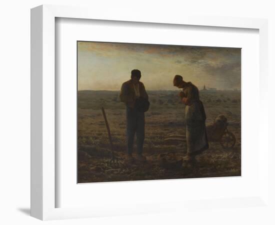 L'Ang?s-Jean-François Millet-Framed Giclee Print