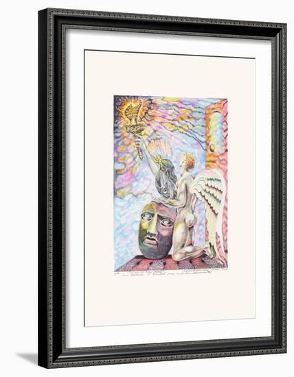 L'Ange De New-York-Roberto Garcia York-Framed Limited Edition