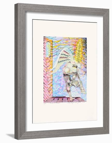 L'Ange De Paris-Roberto Garcia York-Framed Limited Edition