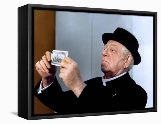 L'annee sainte de JeanGirault avec Jean Gabin 1976-null-Framed Stretched Canvas