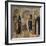 L'Annonciation et quatre saints. Avec saint Jean-Baptiste, saint Antoine, sainte Catherine et-Cosimo Rosselli-Framed Giclee Print