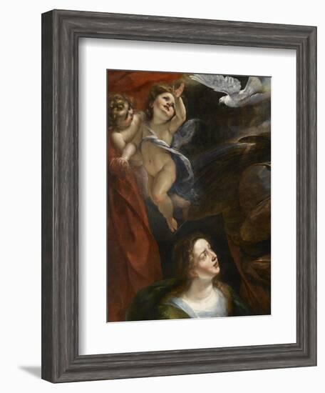 L'Annonciation-Giulio Cesare Procaccini-Framed Giclee Print