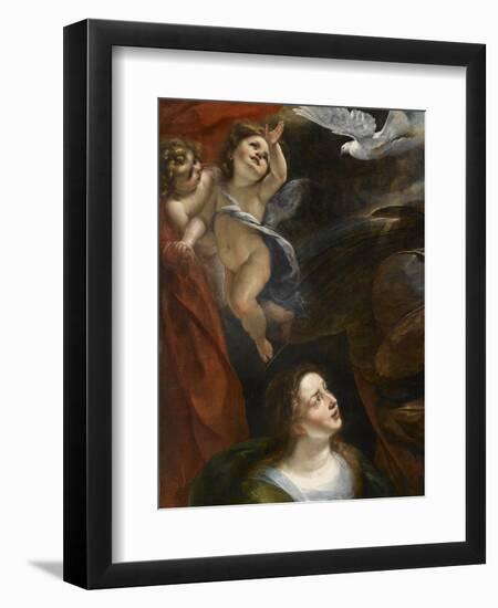 L'Annonciation-Giulio Cesare Procaccini-Framed Giclee Print