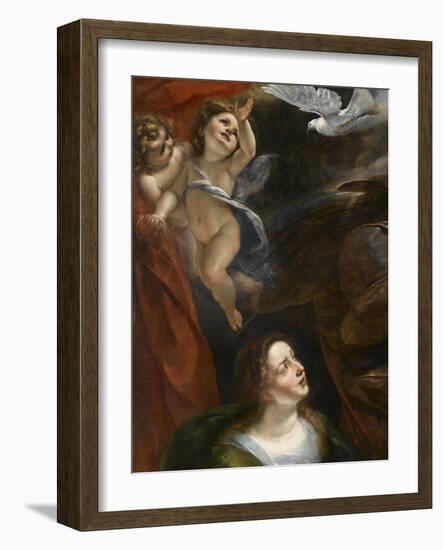 L'Annonciation-Giulio Cesare Procaccini-Framed Giclee Print