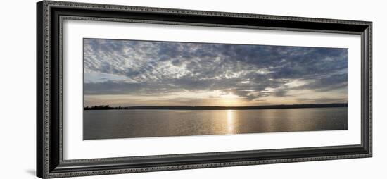 L'Anse Bay Panorama, Baraga, MI '11-Monte Nagler-Framed Photographic Print