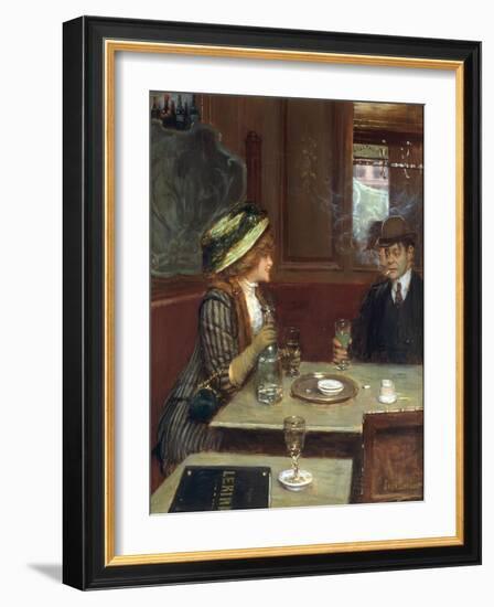 L'Aperitif-Jean Béraud-Framed Giclee Print