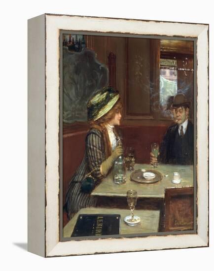 L'Aperitif-Jean Béraud-Framed Premier Image Canvas