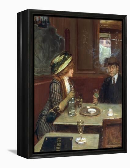 L'Aperitif-Jean Béraud-Framed Premier Image Canvas