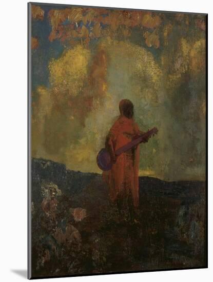 L'arabe-Odilon Redon-Mounted Giclee Print