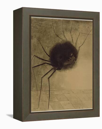 L'Araignée souriante-Odilon Redon-Framed Premier Image Canvas