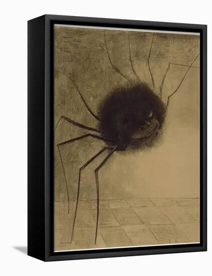L'Araignée souriante-Odilon Redon-Framed Premier Image Canvas