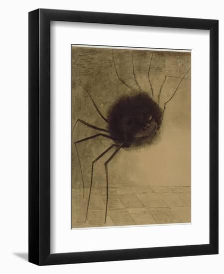 L'Araignée souriante-Odilon Redon-Framed Giclee Print