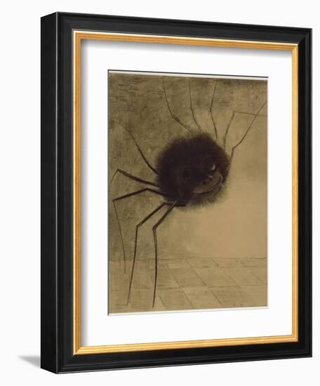 L'Araignée souriante-Odilon Redon-Framed Giclee Print