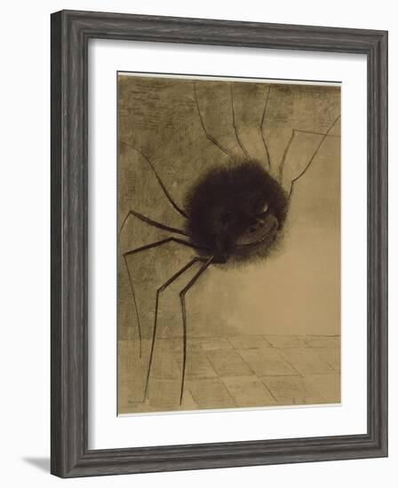 L'Araignée souriante-Odilon Redon-Framed Giclee Print