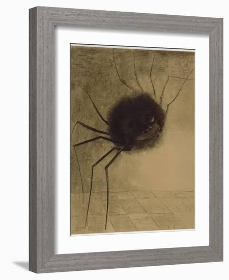 L'Araignée souriante-Odilon Redon-Framed Giclee Print