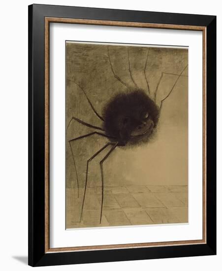 L'Araignée souriante-Odilon Redon-Framed Giclee Print