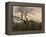 L'Arbre aux corbeaux-Caspar David Friedrich-Framed Premier Image Canvas