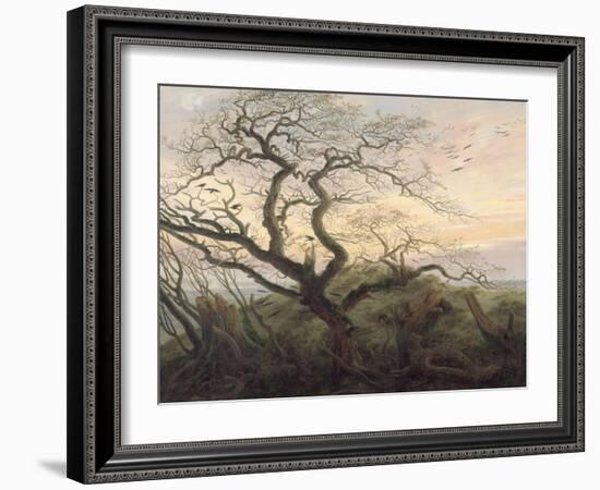 L'Arbre aux corbeaux-Caspar David Friedrich-Framed Giclee Print