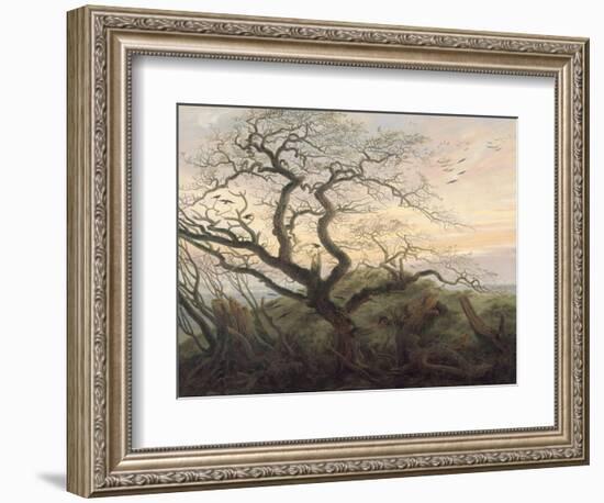 L'Arbre aux corbeaux-Caspar David Friedrich-Framed Giclee Print