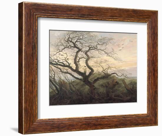 L'Arbre aux corbeaux-Caspar David Friedrich-Framed Giclee Print