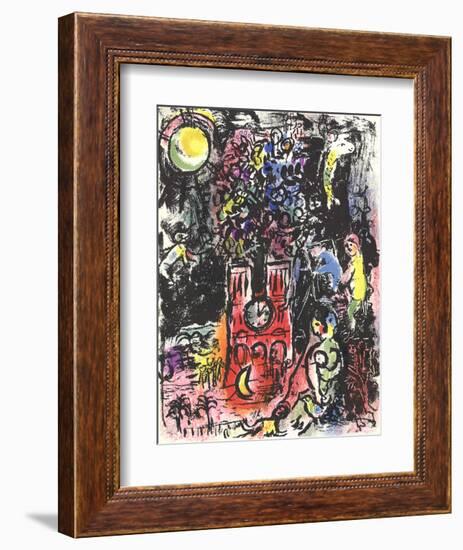 L'Arbre de Jesse-Marc Chagall-Framed Premium Edition