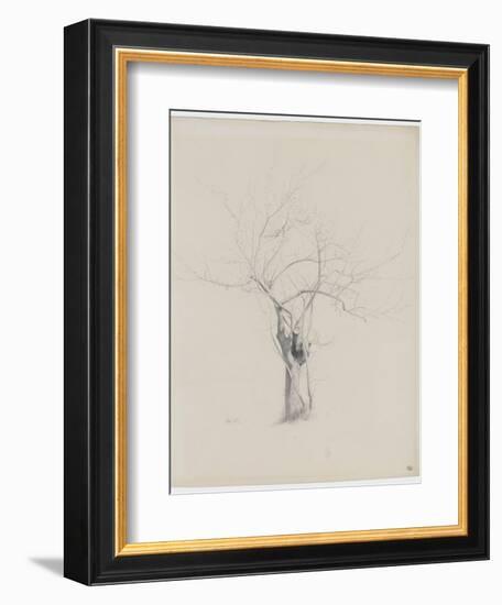 L'Arbre nu-Odilon Redon-Framed Giclee Print