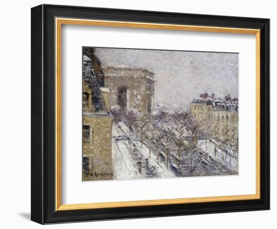 L'Arc de Triomphe, Paris France-Gustave Loiseau-Framed Giclee Print