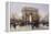 L'Arc De Triomphe, Paris-Eugene Galien-Laloue-Framed Premier Image Canvas