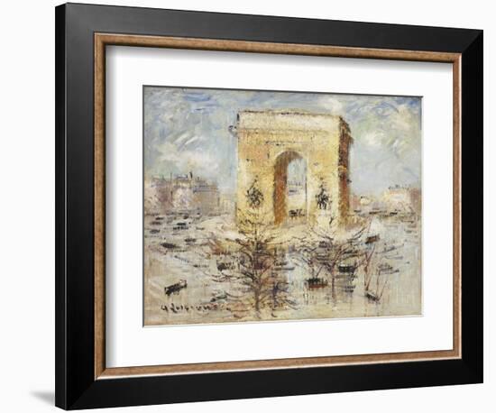 L'Arc de Triomphe, Place of the Star-Gustave Loiseau-Framed Giclee Print