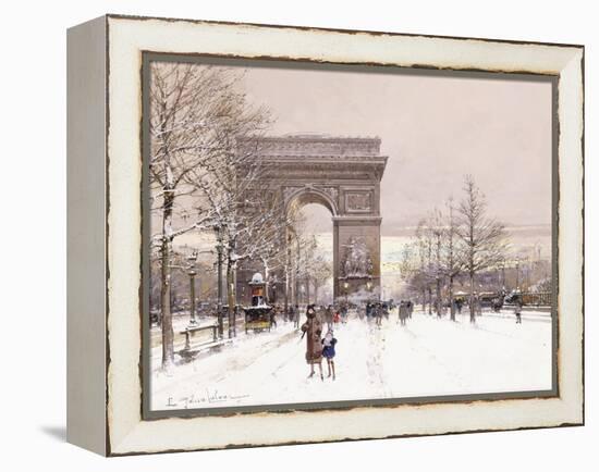 L'Arc De Triomphe-Eugene Galien-Laloue-Framed Premier Image Canvas