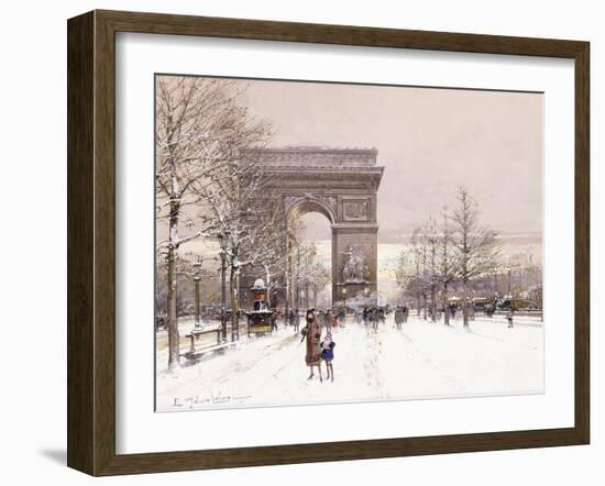 L'Arc De Triomphe-Eugene Galien-Laloue-Framed Giclee Print