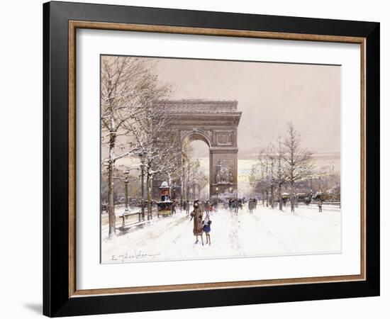 L'Arc De Triomphe-Eugene Galien-Laloue-Framed Giclee Print