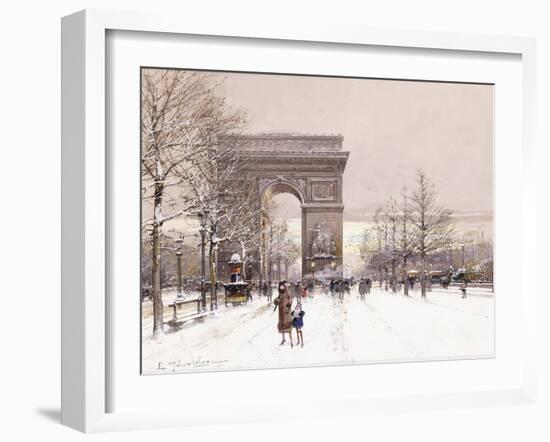 L'Arc De Triomphe-Eugene Galien-Laloue-Framed Giclee Print