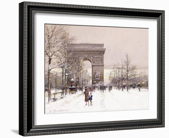 L'Arc De Triomphe-Eugene Galien-Laloue-Framed Giclee Print