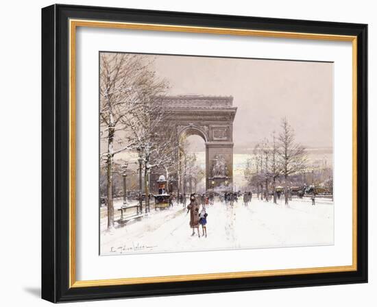 L'Arc De Triomphe-Eugene Galien-Laloue-Framed Giclee Print