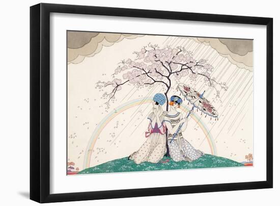 L'Arc-En-Ciel, 1920-Georges Barbier-Framed Giclee Print