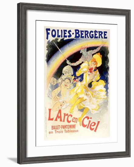 L'Arc En Ciel Ballet Rainbow-null-Framed Premium Giclee Print