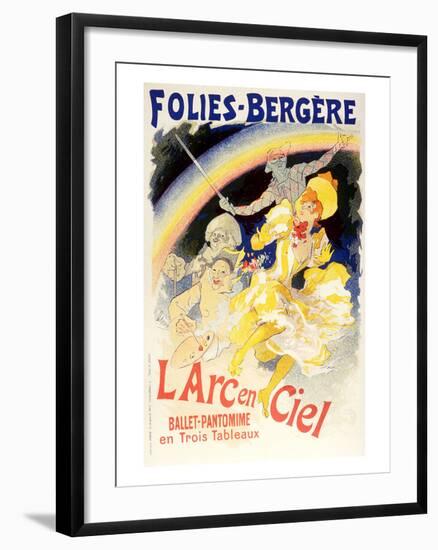 L'Arc En Ciel Ballet Rainbow-null-Framed Premium Giclee Print