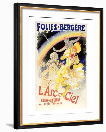 L'Arc En Ciel Ballet Rainbow-null-Framed Premium Giclee Print