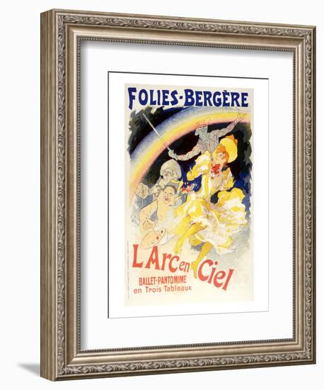 L'Arc En Ciel Ballet Rainbow-null-Framed Art Print