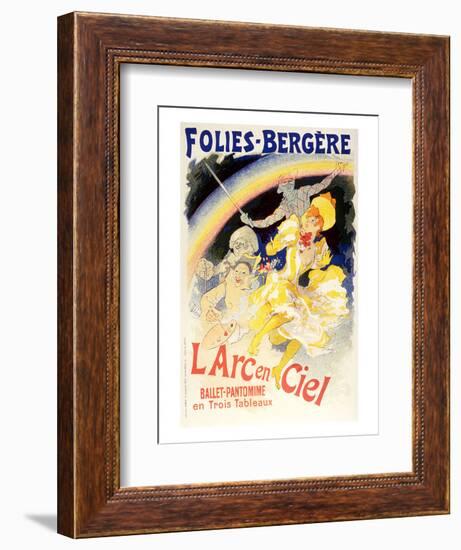 L'Arc En Ciel Ballet Rainbow-null-Framed Art Print