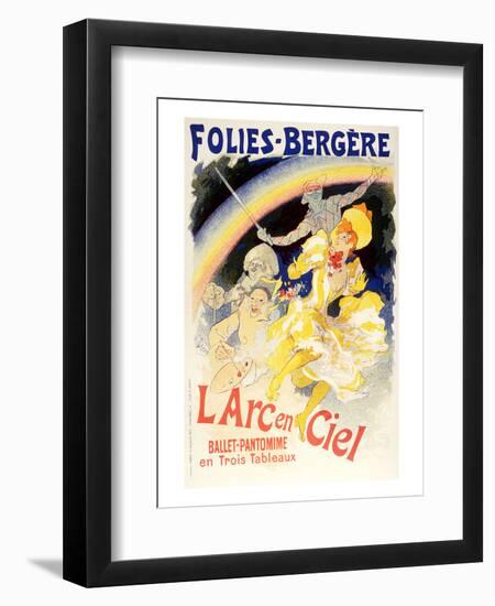 L'Arc En Ciel Ballet Rainbow-null-Framed Art Print