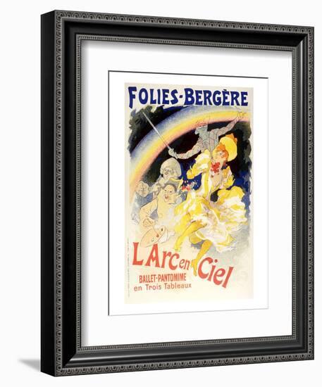 L'Arc En Ciel Ballet Rainbow-null-Framed Art Print